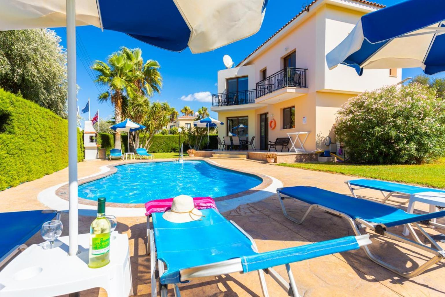 Villa Halima Georgios Polis Extérieur photo